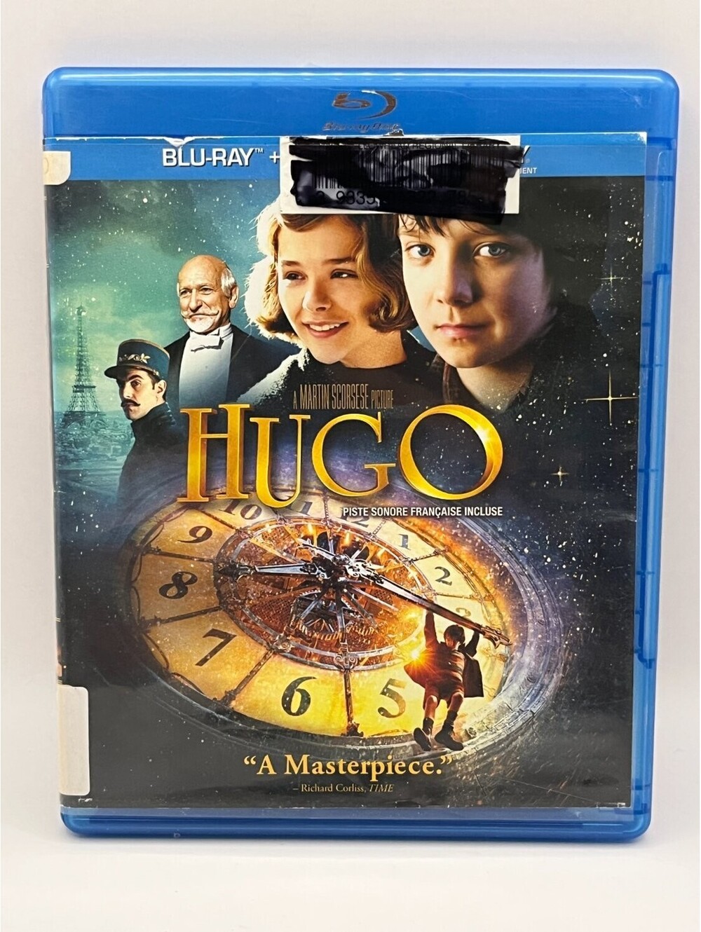Hugo Blu-ray Bilingual Canadian Release Asa Butterfield Adventure